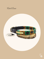 Collier Polo – Vert & Ocre