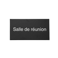 Plaque rectangulaire PVC